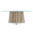 Tavolo Kenya Cross 160x90 Bizzotto vista