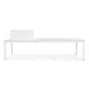 Tavolo Konnor 200-300x110 bianco Bizzotto vista