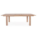 Tavolo Maryland rettangolare allungabile 180-240x100 Bizzotto vista