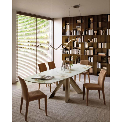 Tavolo Menhir 55.07 a botte fisso