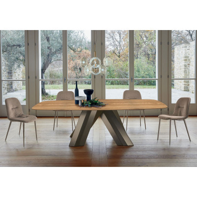 Tavolo Menhir 55.09 a botte fisso