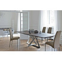 Tavolo Millennium 20.40 Bontempi Casa Struttura Acciaio Laccato Multicolor