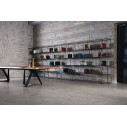 Tavolo Millennium XXL 20.98 Bontempi Casa Piano Legno Massello Scortecciato Noce Secolare