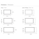 Tavolo Mood estensibile FGF Mobili dimensioni disponibili