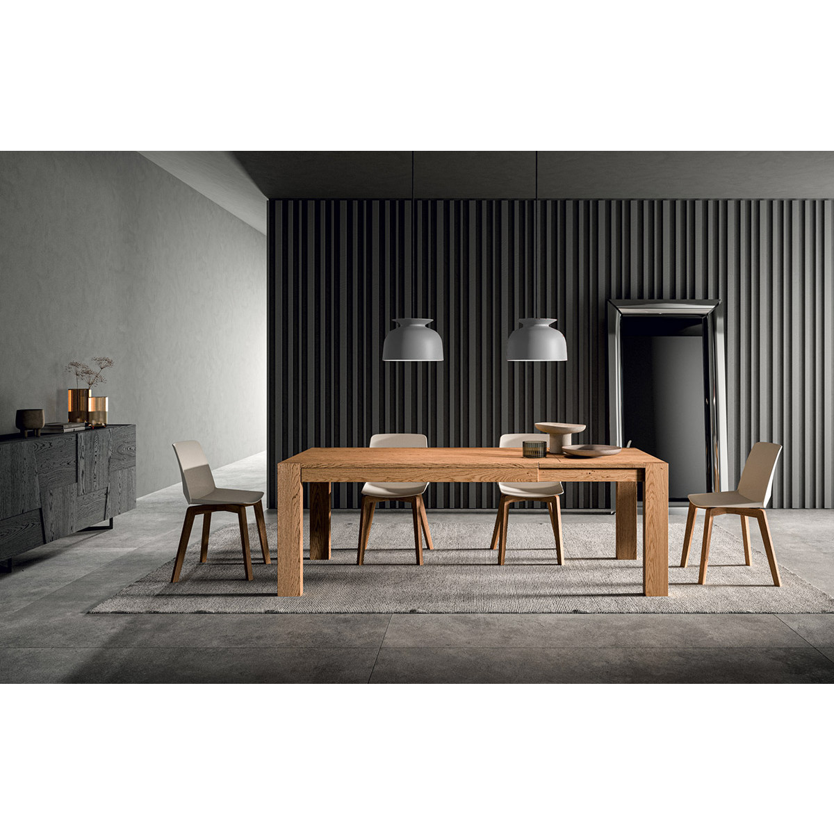 Tavolo Mood estensibile Rovere