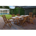 Tavolo Noemi ovale 180-240x100 Bizzotto ambientazione