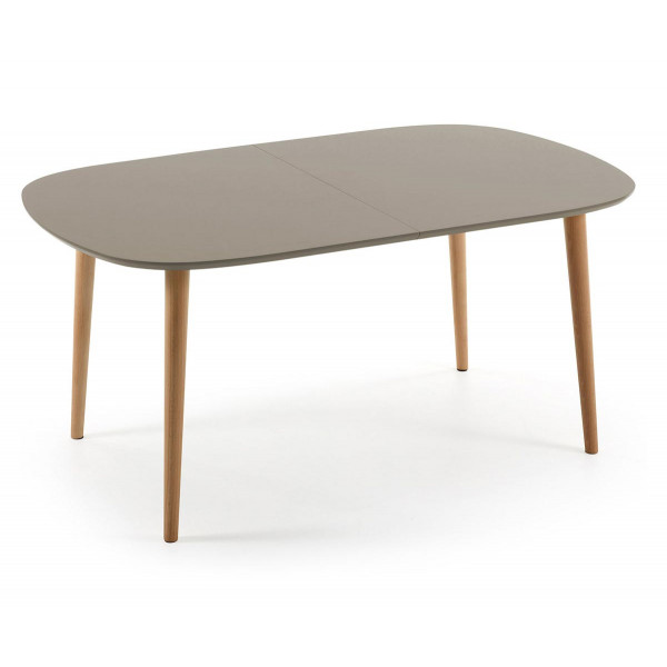 Oqui tavolo allungabile 160/260 x 100 cm marrone
