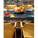 Tavolo Rio 140 Extensible antracite Nardi ambientazione