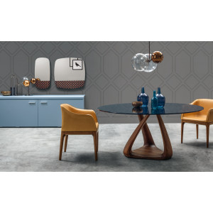 Tavolo Rizoma 6907FSV glass
