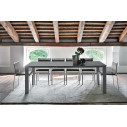 Tavolo Saturno 130 TA188 gres grafite