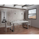 Tavolo Tecno 180 allungabile 284 Itamoby bianco frassino