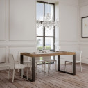 Tavolo Tecno 180 allungabile 284 Itamoby noce