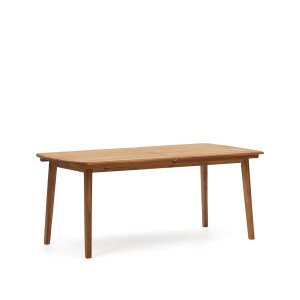Tavolo allungabile da esterno Thianna in legno massello di acacia 180 (240) x 90 cm