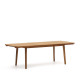 Tavolo allungabile da esterno Thianna in legno massello di acacia 180 (240) x 90 cm Kave Home vista