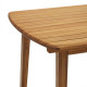Tavolo allungabile da esterno Thianna in legno massello di acacia 180 (240) x 90 cm Kave Home dettaglio