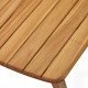Tavolo allungabile da esterno Thianna in legno massello di acacia 180 (240) x 90 cm Kave Home dettaglio