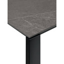 Tavolo Tom 52.57 Bontempi Casa Piano SuperMarmo Grigio Serena opaco dettaglio 