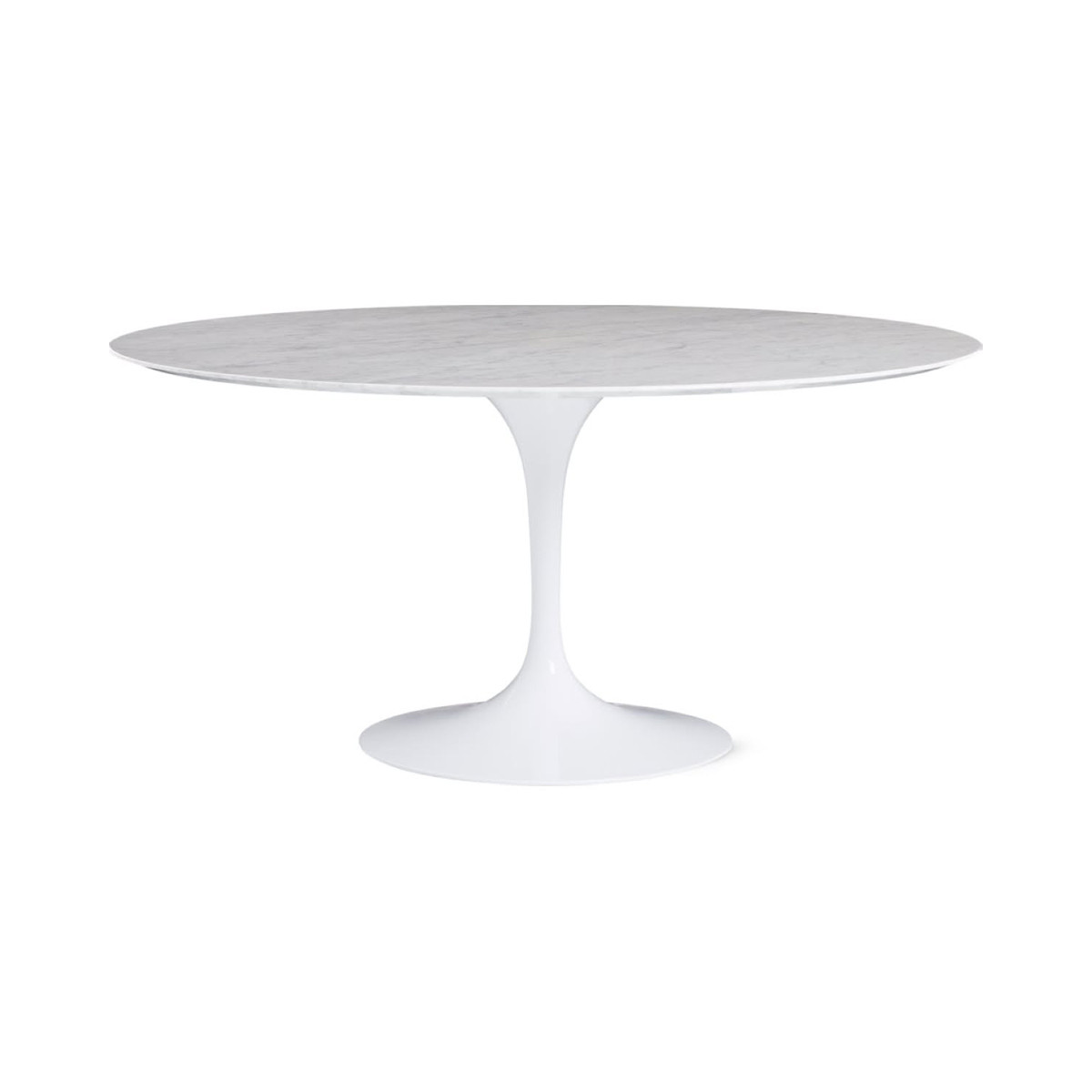 Knoll Saarinen Tavolo Tulip Ø 152 Marmo Statuarietto