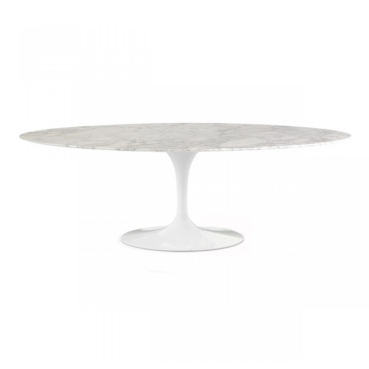 Tavolo Tulip 244x137 Marmo Carrara