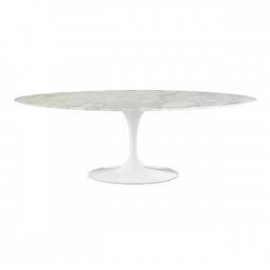 Tavolo Tulip 244x137 Marmo Carrara