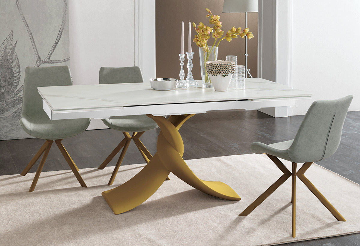 Tavolo Twist 160 Allungabile rettangolare TA205 TARGET POINT