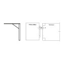 Tavolo Walking FGF Mobili dettaglio prolunghe gambe legno