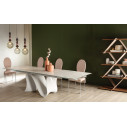 Tavolo Wave Glass T8014FSG Tonin Casa ambientazione