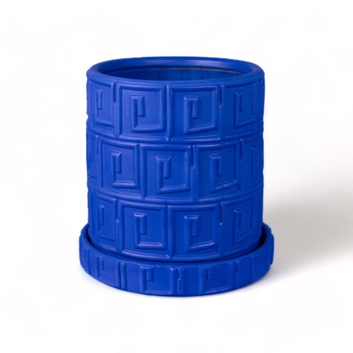 Manna Vaso Giglio 330 In Terracotta - Ø55x41 Cm Con Sottovaso, Capacità 60 Litri