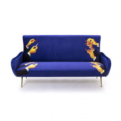 Three Seater Sofa Lipsticks Seletti