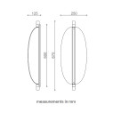 Thula 562.41 lampada da parete-soffitto Tooy dimensioni