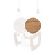Seggiolino Toddler Oak White Leather dettaglio