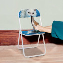 Toiletpaper Pets Sedia pieghevole Angry Cat Seletti vista