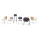 Tondina Pop Sedia 4 gambe Infiniti Design vista