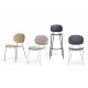 Tondina Poltroncina 4 gambe con braccioli Infiniti Design vista