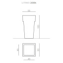 Torre 755 vaso Serralunga dimensioni