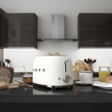 Tostapane 2 fette Smeg TSF01WHMEU Bianco opaco ambientazione