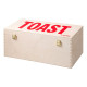 Tostapane Toast rosso Trabo packaging chiuso