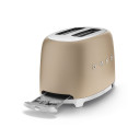 Tostapane 2 fette Smeg TSF01CHMEU Champagne