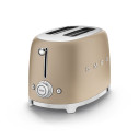 Tostapane 2 fette Smeg TSF01CHMEU Champagne