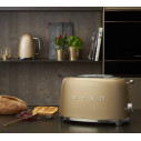 Tostapane 2 fette Smeg TSF01CHMEU Champagne ambientazione