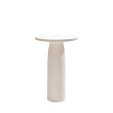 Toto Tavolo alto Ø 70 piano HPL integrato Qeeboo Warm White