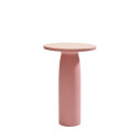 Toto Tavolo alto Ø 70 piano HPL integrato Qeeboo Pink
