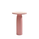 Toto Tavolo alto Ø 70 piano HPL integrato Qeeboo Pink