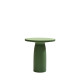 Toto Tavolo Ø 70 piano HPL integrato Qeeboo Balsam Green