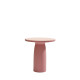 Toto Tavolo Ø 70 piano HPL integrato Qeeboo Pink