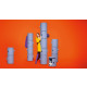 Tronco Contenitore multifunzionale Blue Avio Qeeboo ambientazione
