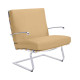 Knoll Mies Van Der Rohe Tugendhat Poltrona con braccioli in tessuto vista finitura Velvet