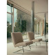Knoll Mies Van Der Rohe Tugendhat Poltrona senza braccioli in tessuto ambientazione