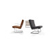 Knoll Mies Van Der Rohe Tugendhat Poltrona senza braccioli in tessuto vista