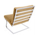 Knoll Mies Van Der Rohe Tugendhat Poltrona senza braccioli in tessuto vista